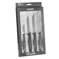 Набор ножей Vinzer Vegan 4 пр 50129