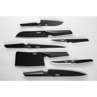 Нож для мяса Vinzer Geometry Nero Line 20,3 см 50303